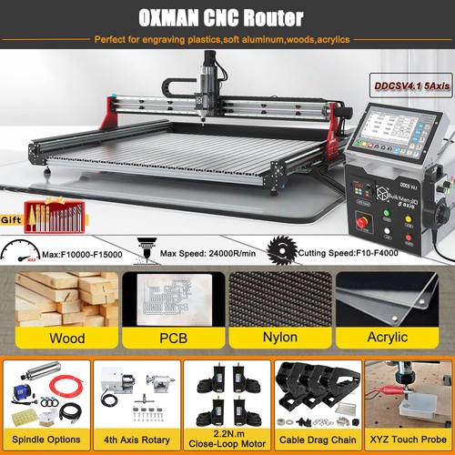 Bulkman3d oxman router cnc - cnc, 5